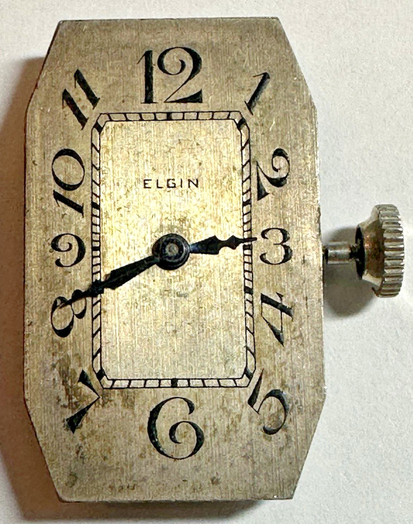 LOT of 4 Vintage ELGIN 15J Movements 482 484 For Parts / Repair