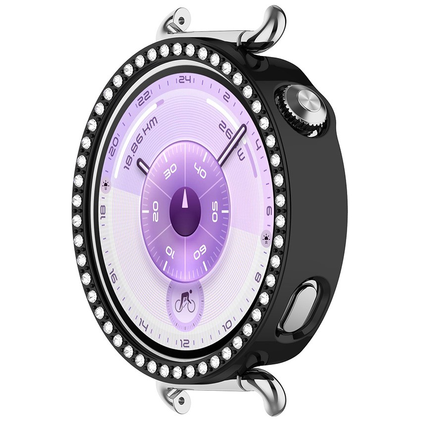 Single-row Diamond Watch Protective Case Accessories for HUAWEI Watch GT6 41MM