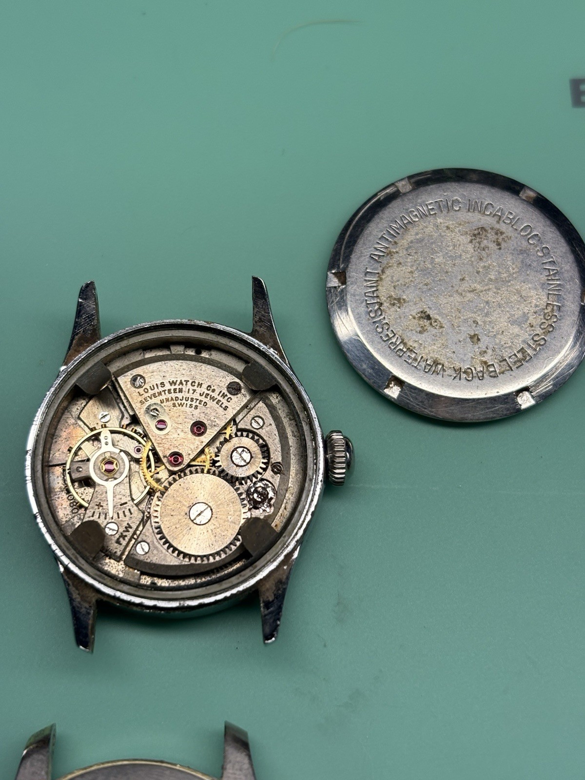 Vintage Watchmakers Project Repair Lot Timex Elgin Helbros Herma Movements 12 Pc