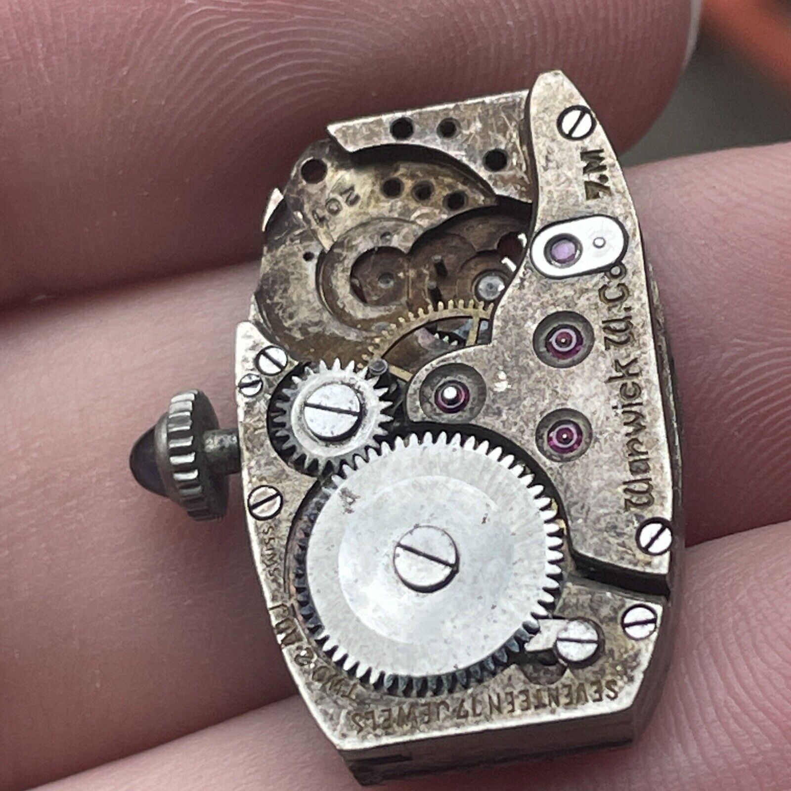 VTG Warwick Watch Co. 17 Jewel Swiss Movement