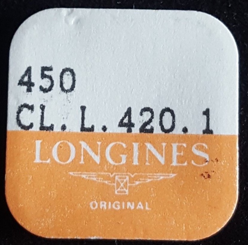 Longines Caliber 420.1 (ETA 282.001) Part Number 450 (Setting Wheel)