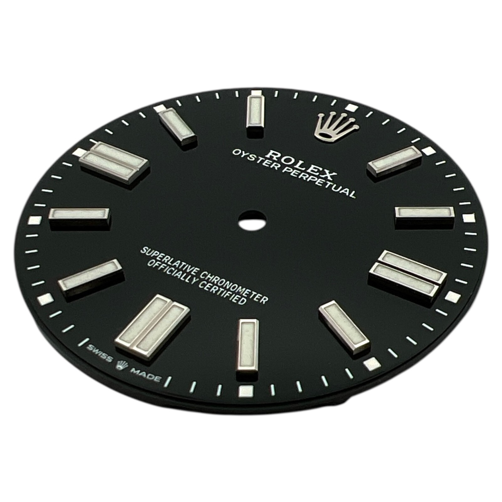 Genuine Rolex Oyster Perpetual 41mm Dial Black & Steel 124300