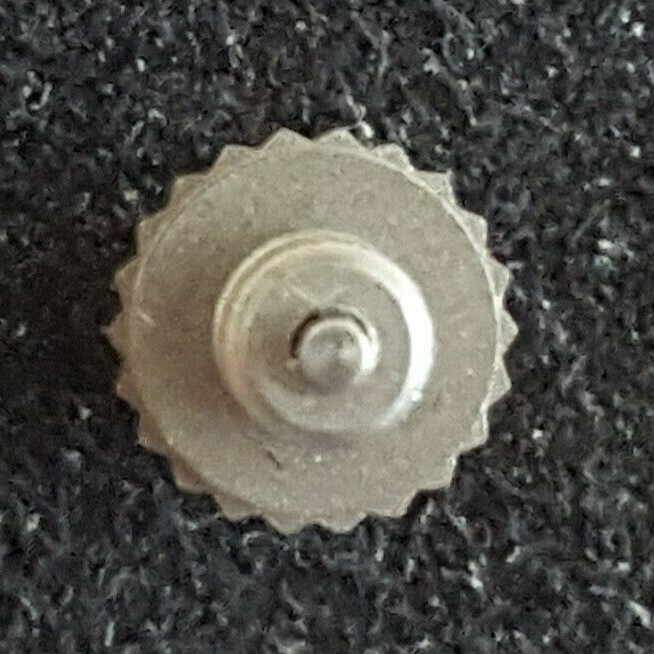 Omega Pusher Part Number 086-0075TI-BP, Titanium-18KT Pink Gold Cap