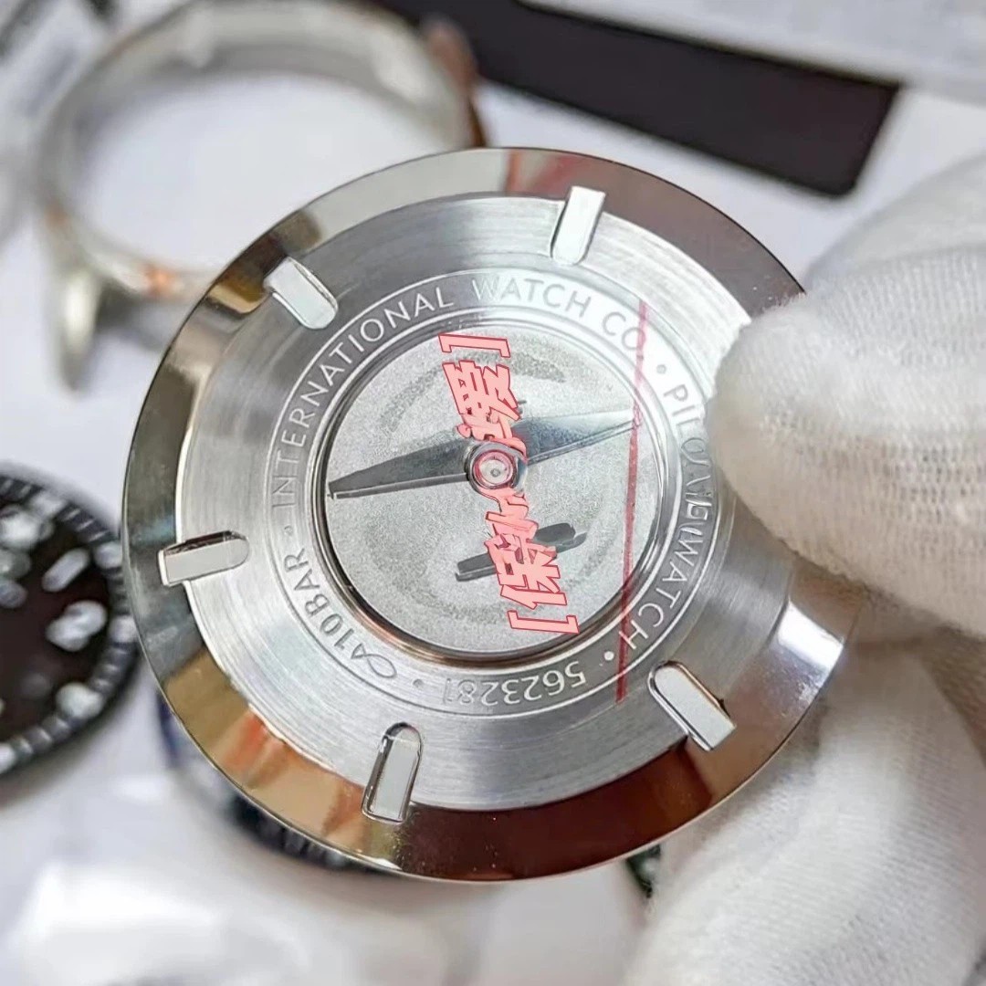 40mm Stainless Steel Case + Leather Strap Mark 20 For ETA2824 No Movement