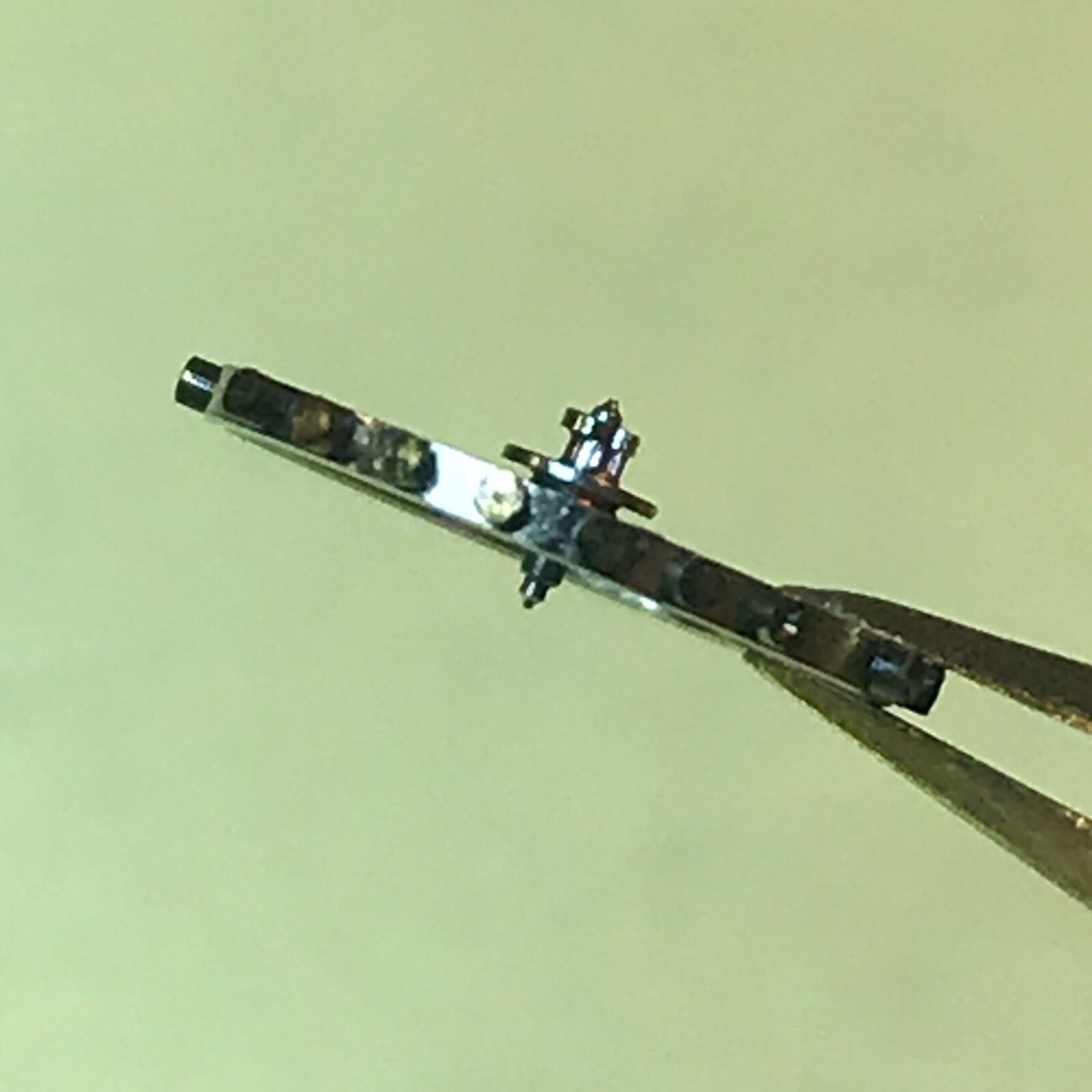 AS Cal. 1124 Balance Wheel w/ Roller Jewel Watch Original Spare Part / T183