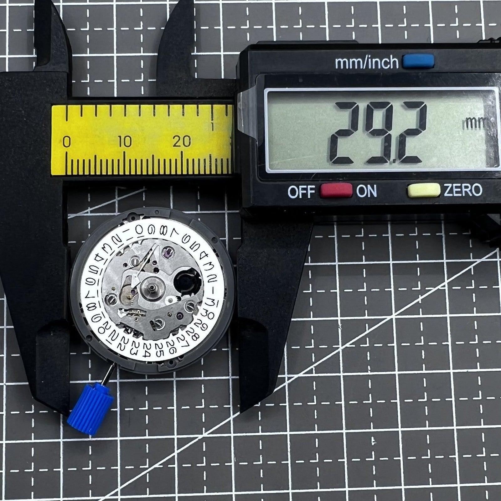 Japan Seiko NH35 Automatic Mechanical Movement High Accuracy White Disk