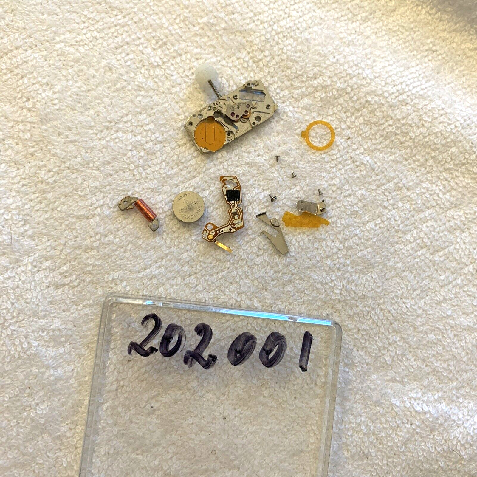 ETA 202.001 Watch Parts Movement Authentic Swiss Made