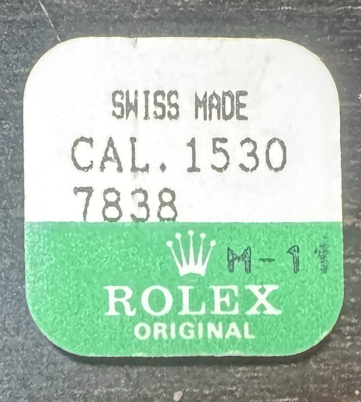Rolex Cal. 1530 Part 7838 Sweep Center Second Pinion