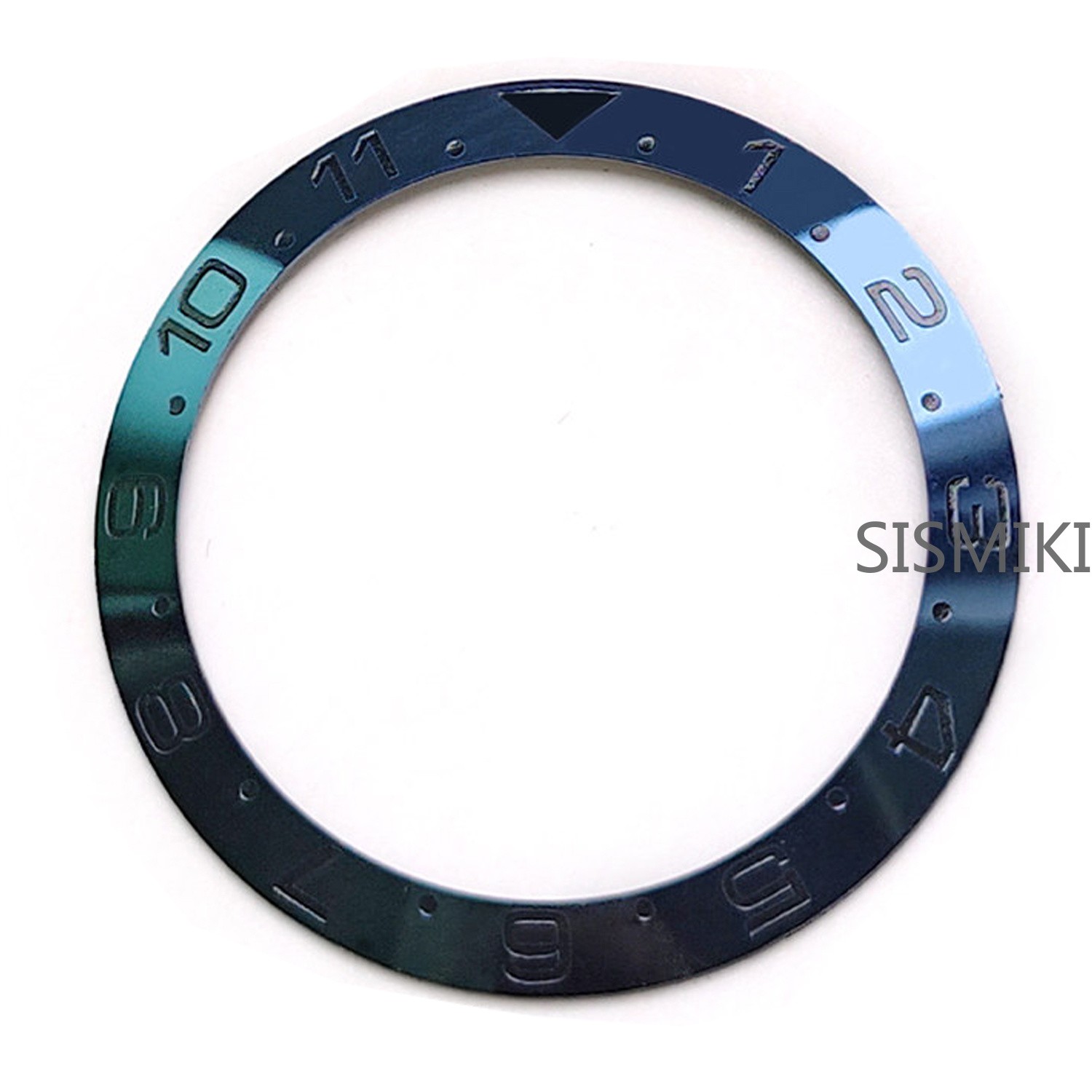 Sloped 38MM Black White Ceramic Watch Bezel Insert for GMT Sub Daytona SKX007