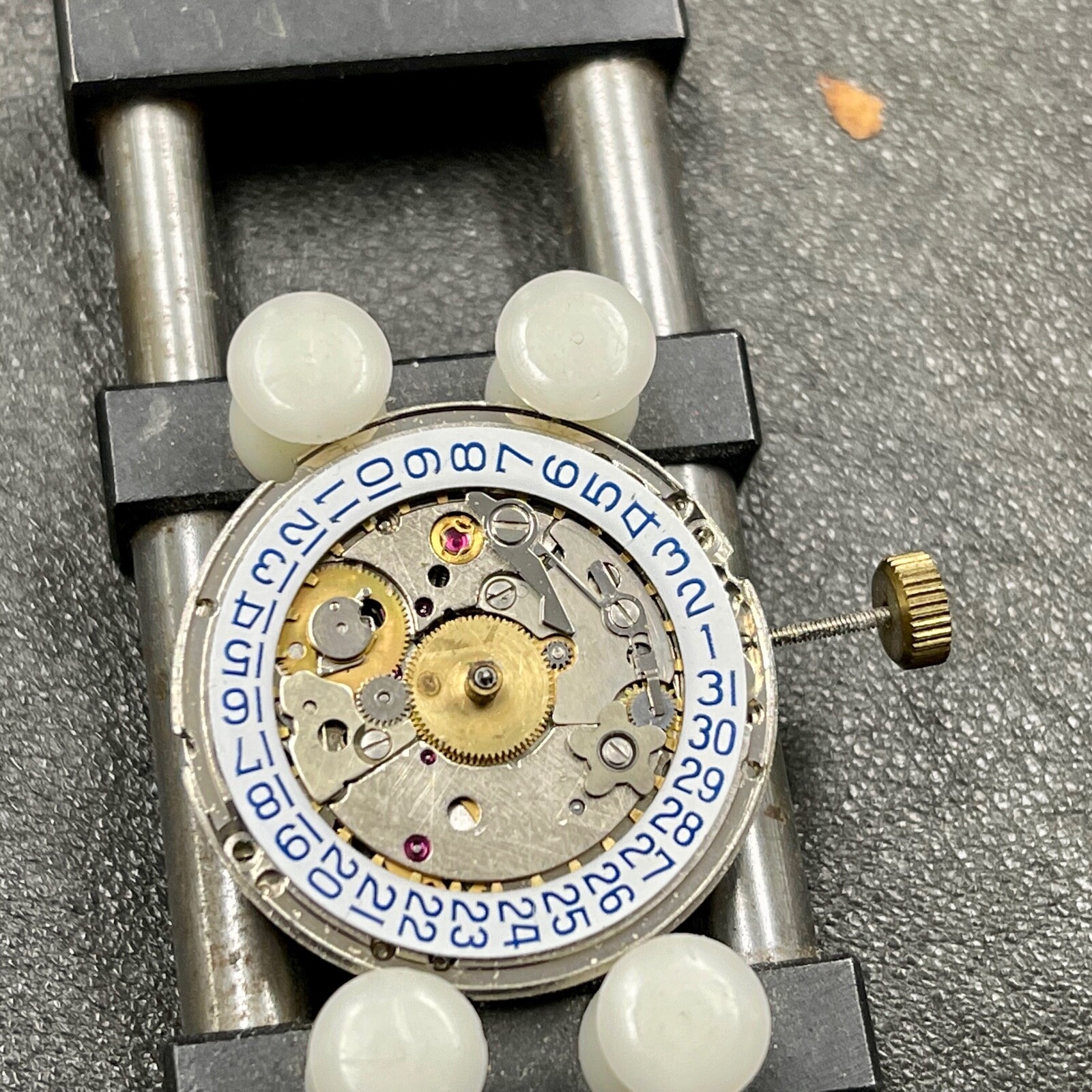 Vintage Wittnauer D11 AE automatic watch movement NOS parts repair blue dates