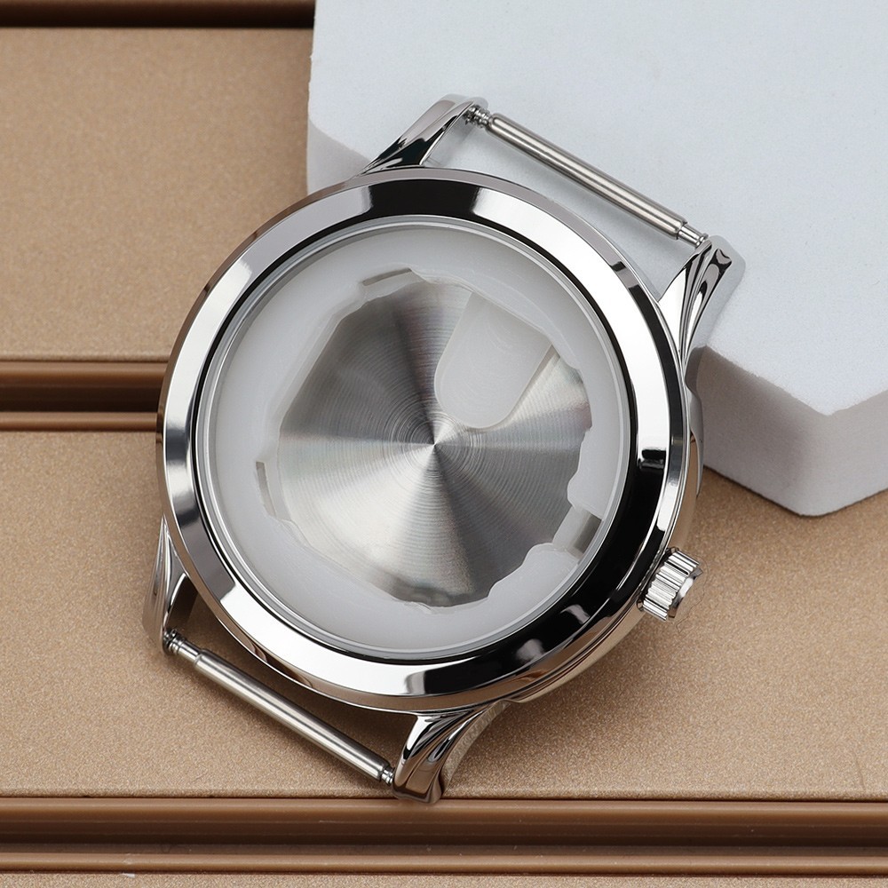 40.5mm Business Watch Case Polished 316 Stainless 10ATM For Miyota GM00 Movement