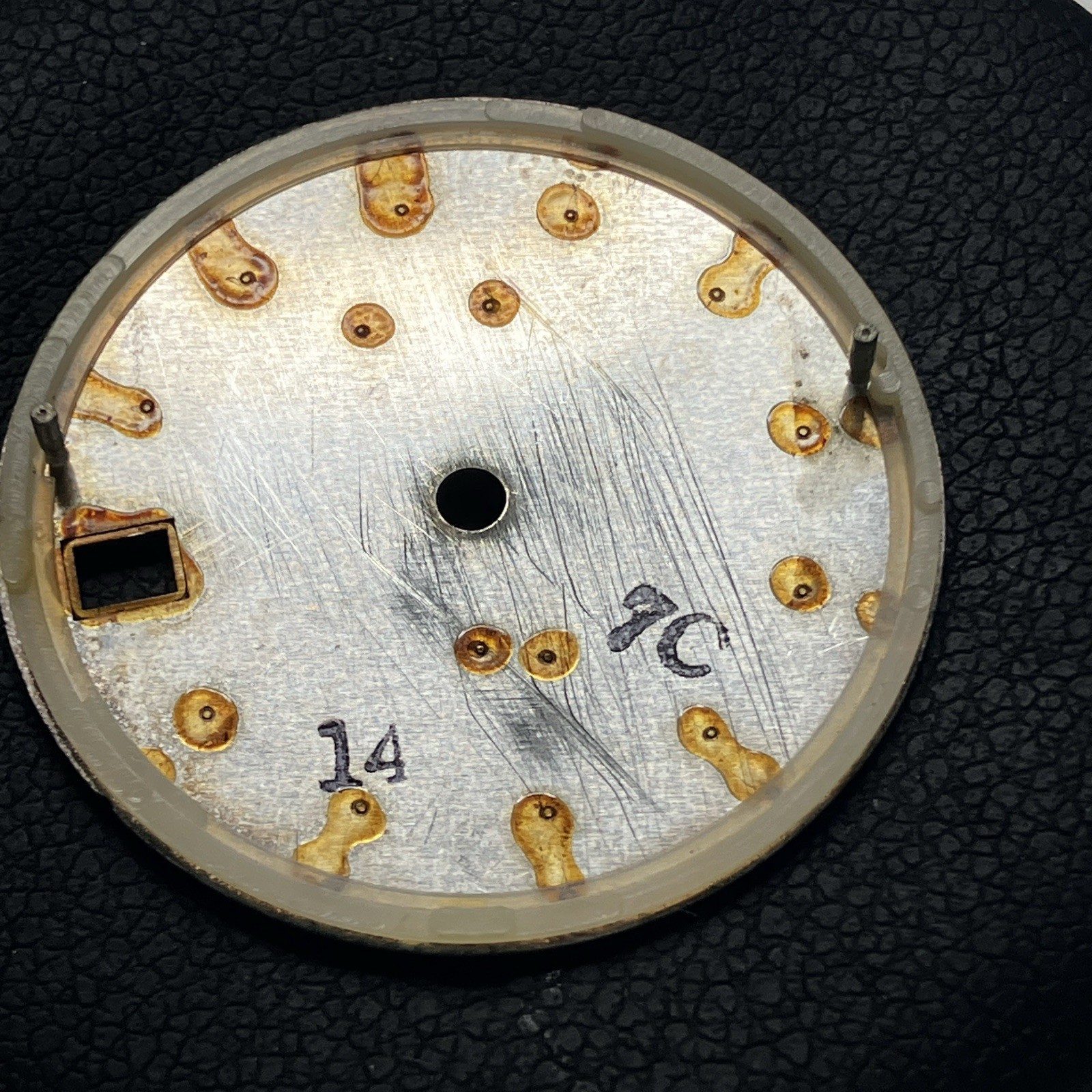Seiko Lord Matic LM 5605-7050 Silver Dial 25 Jewels Original Dial w/ Feet
