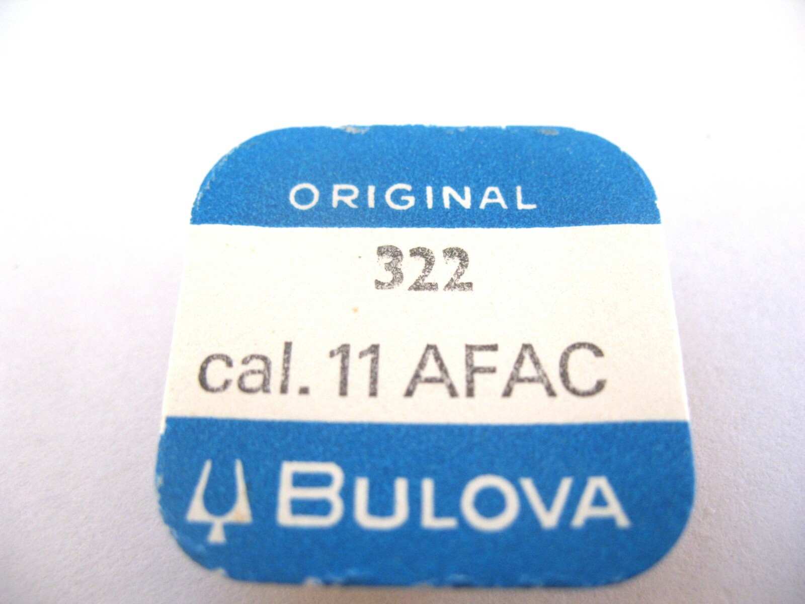 BULOVA 11AF,11AFC,11AFA,11AFACD,11ALA,11BLA,11BLAC OSCILLATING WEIGHT AXEL 322