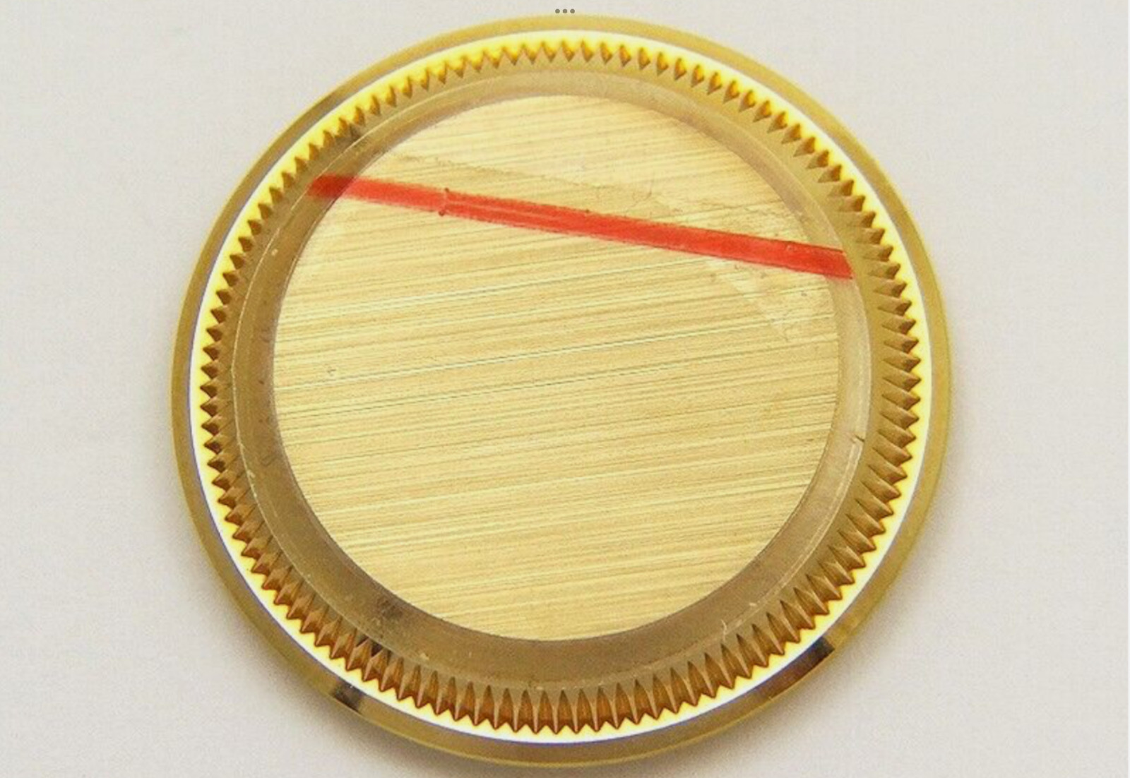 Genuine Rolex Yacht-Master 29mm 69628 69620 18k Solid Yellow Gold Watch Caseback