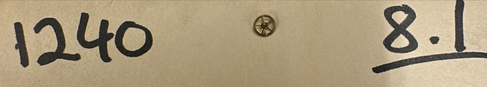 Vintage ORIGINAL OMEGA Third Wheel #1240 Many Calibers Available!