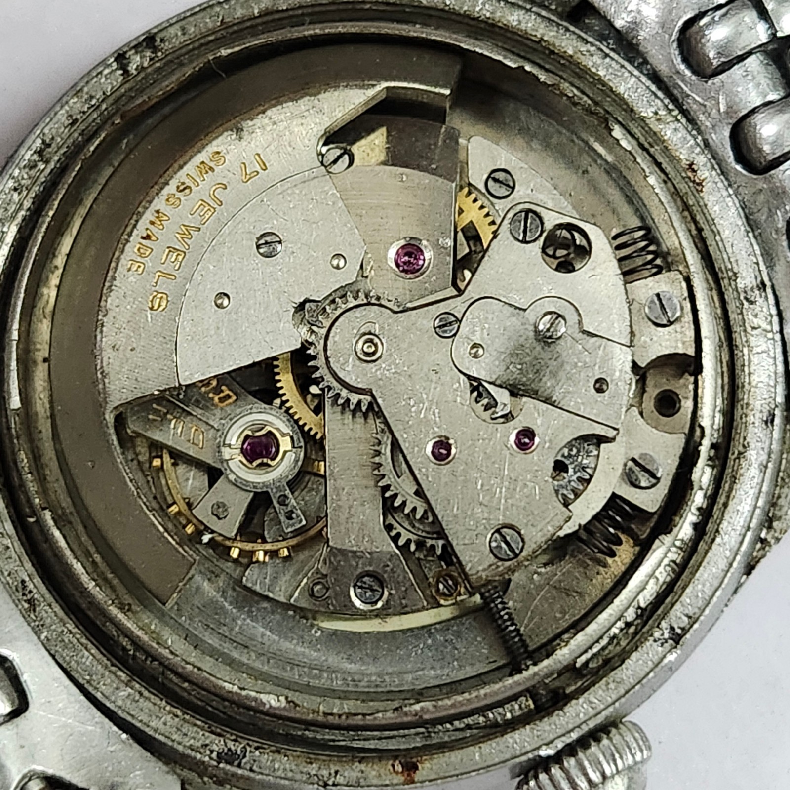 Doxa Case Seeland Sidney 17J Swiss Mechanical Watch Parts Repair Project