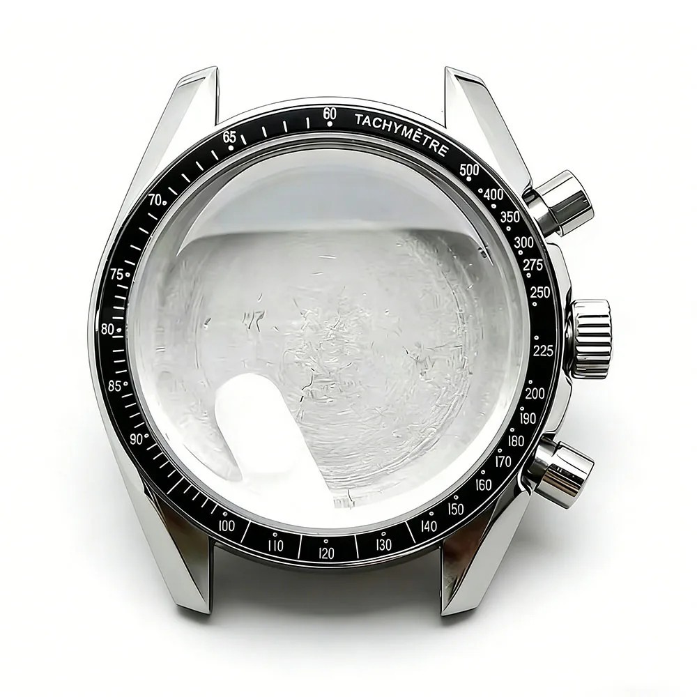 39.7mm Watch Case Men Metal VK63 VK64 Movement 20mm Strap Accessories