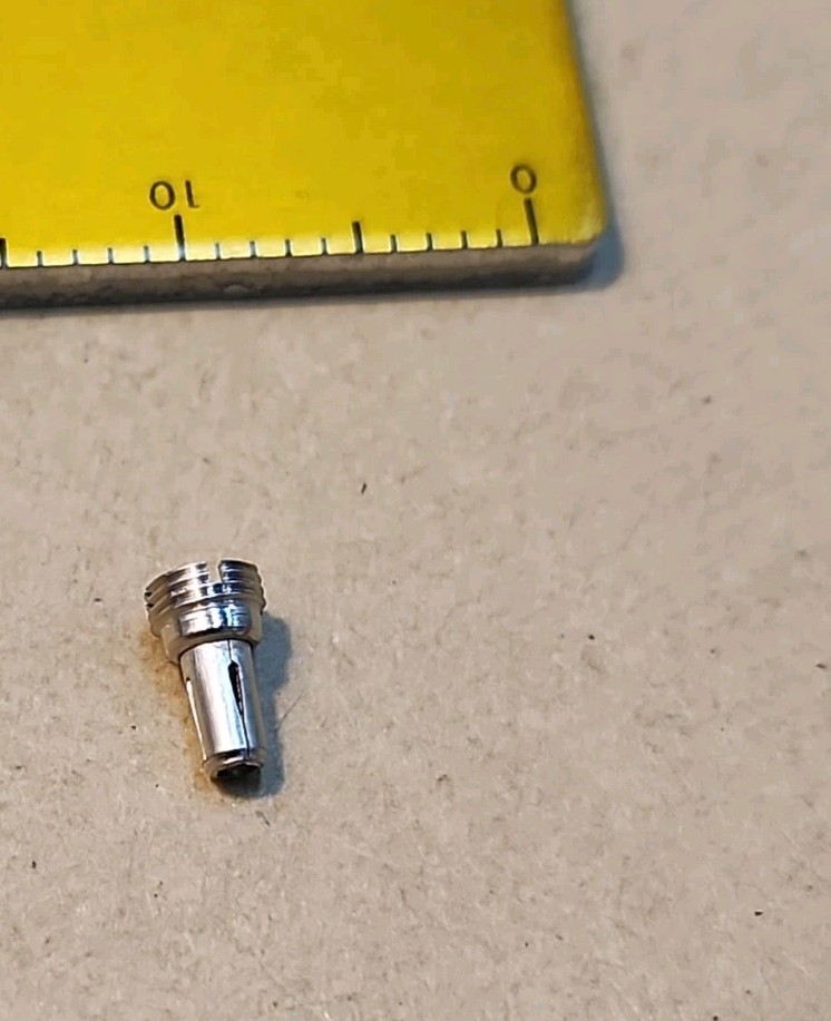 NOS American Pocket Watch Or Bracelet Watch Threaded Case Sleeve-3.15×5.32mm
