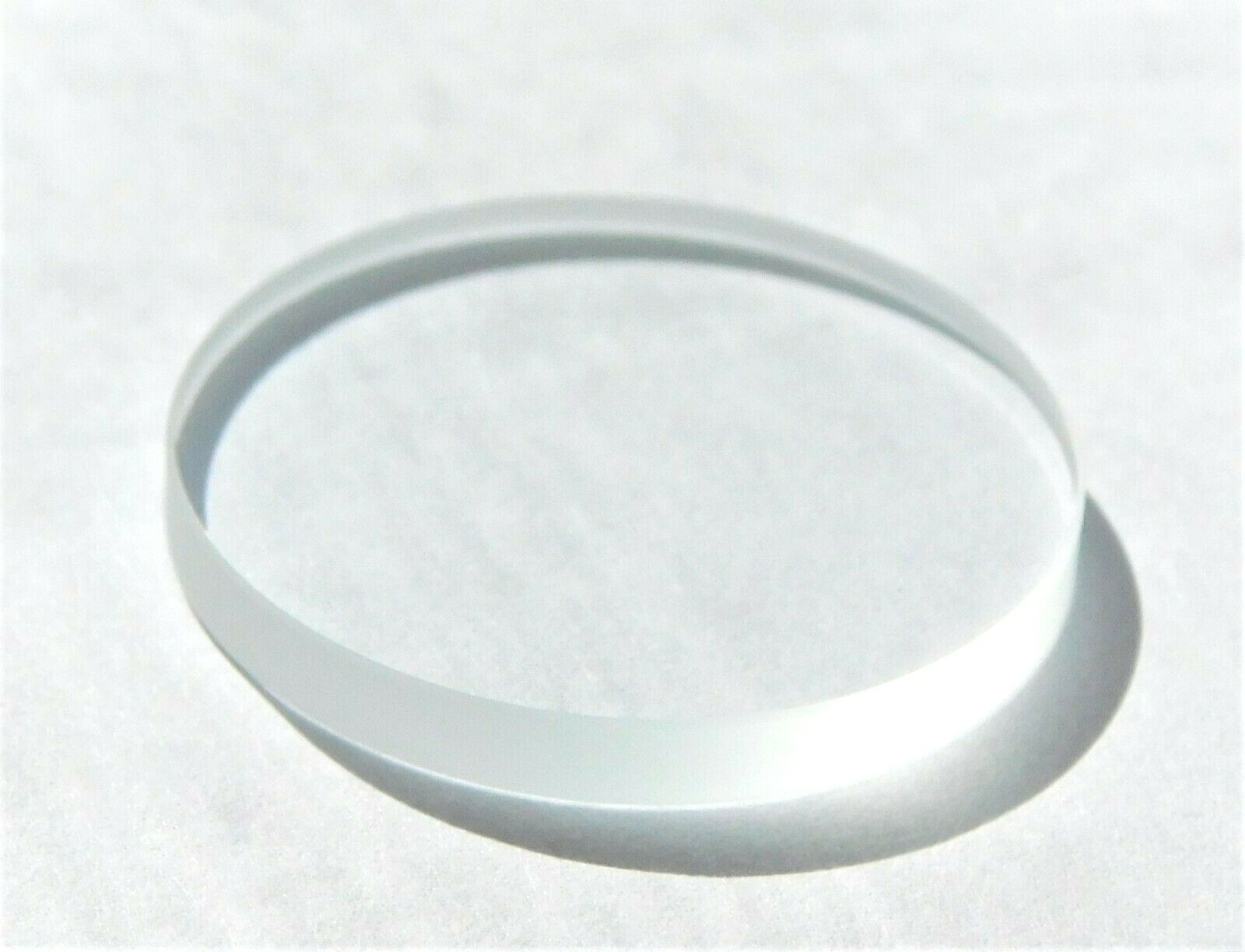 Flat mineral glass watch crystal 3.00mm thick, diameters 25.0 to 28.9mm 1 piece