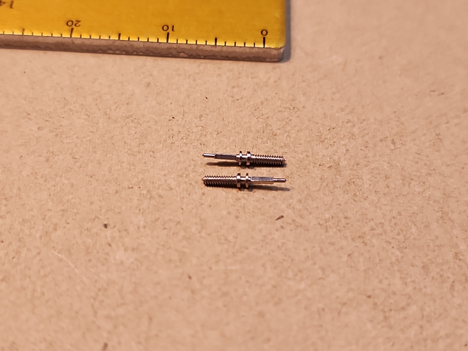 Lot Of 2 NOS Bulova 5 AB Tap 10 Winding Stems Setting Stems Parts Spares