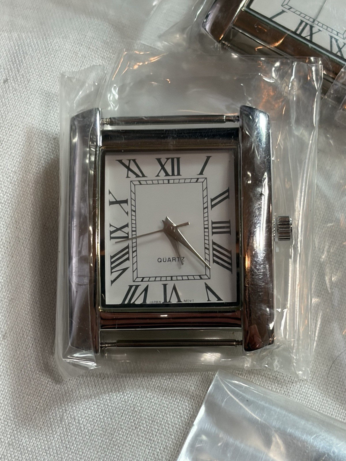 Watchmaker Lot 85 Watch Heads Cases Quartz Parts Repair Silver Spoon Geneva