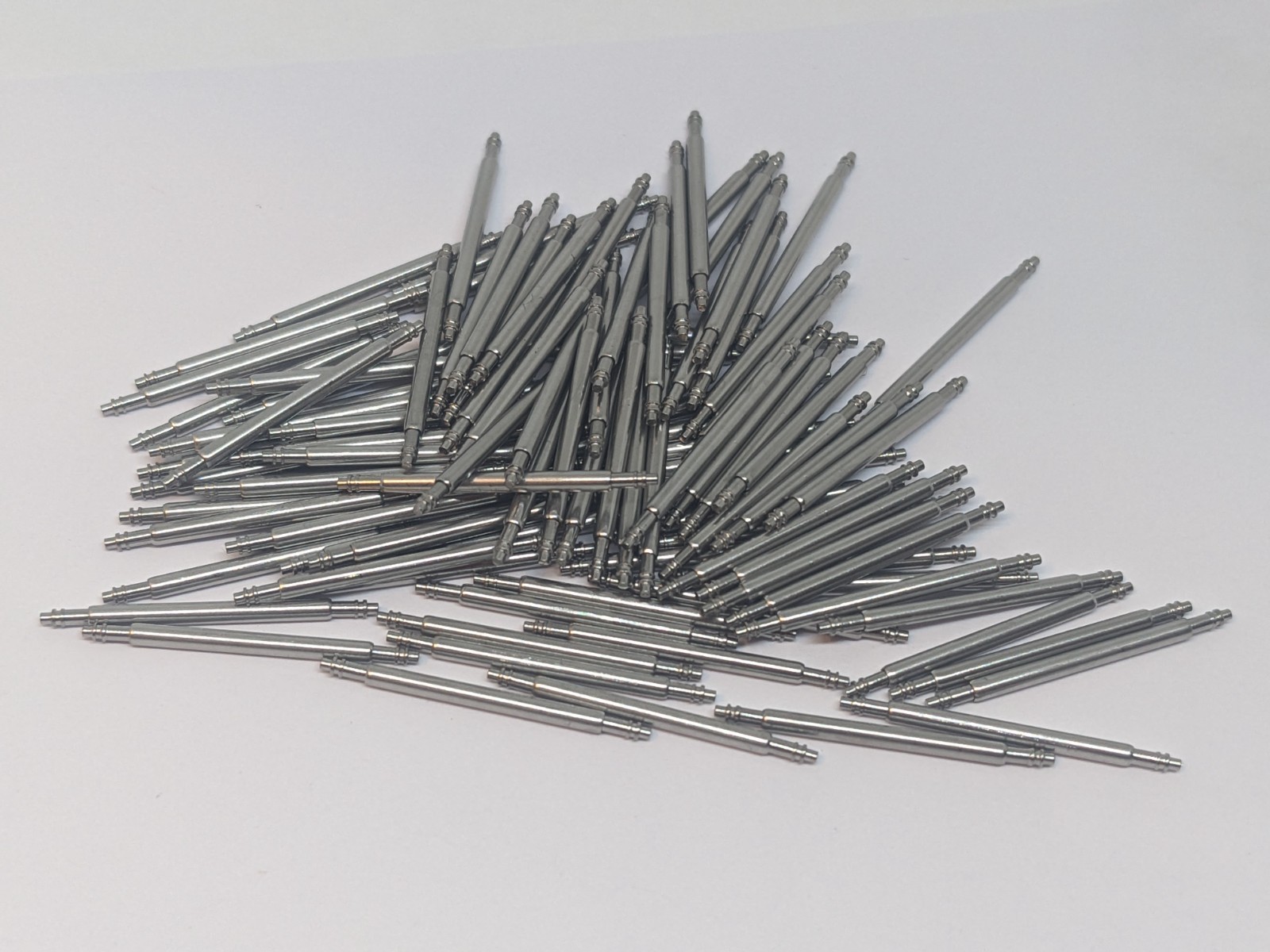 Spring Bars 25mm x 1.50mm Double Flange x 100 pieces