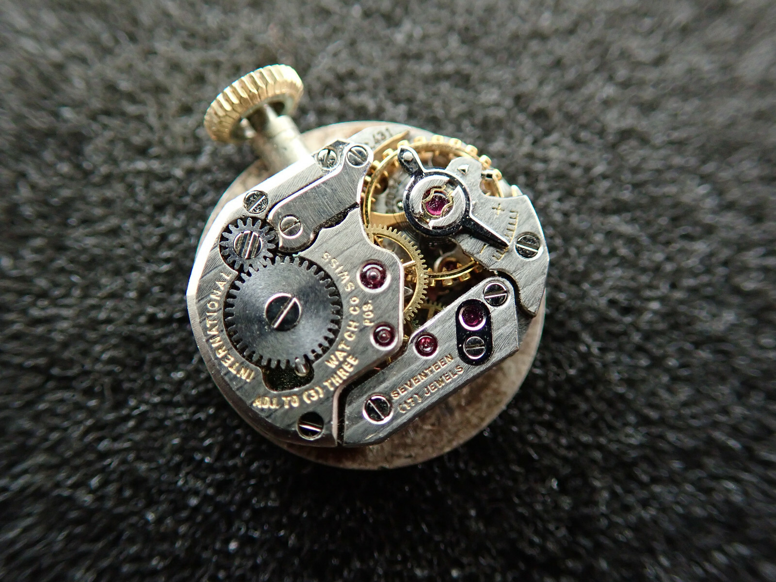 15MM LADIES INTERNATIONAL WATCH CO. WRIST WATCH MOVEMENT CAL. 431 – KEEPING TIME