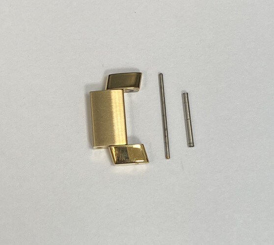 ESQ Tank 20mm Gold Plated Watch Link