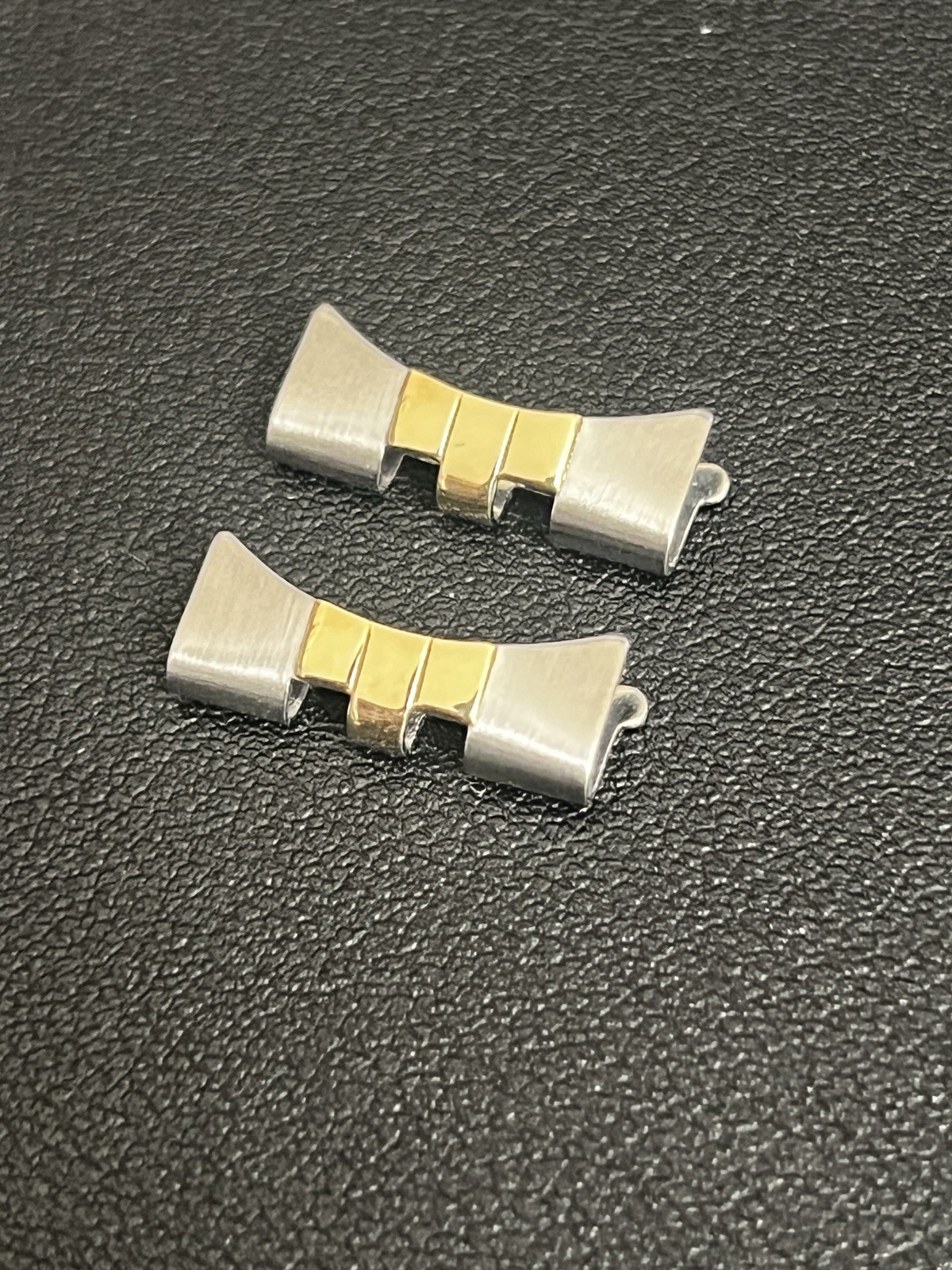 Authentic 455J Rolex 20mm End Links Yellow Gold & Stainless Steel