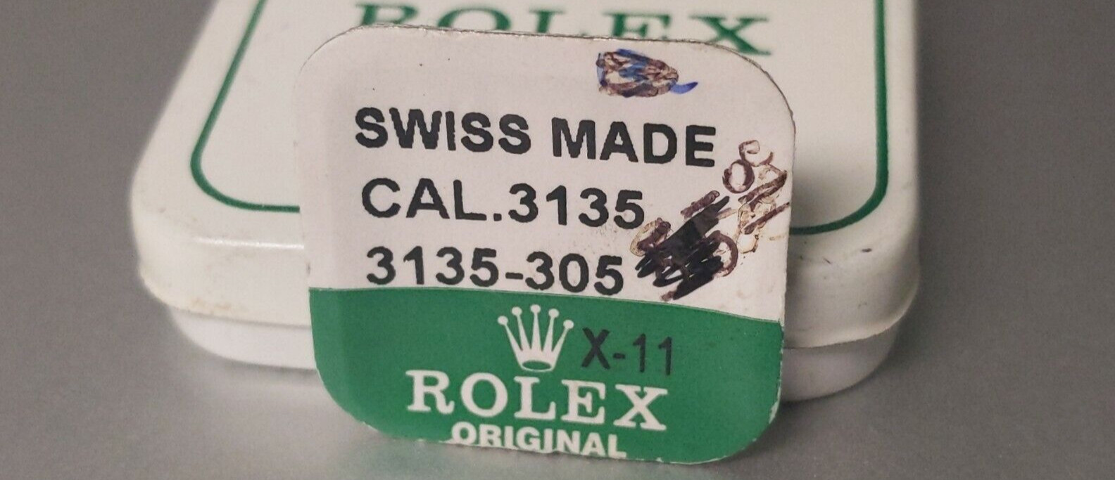 Original NEW Rolex 3135 305 ratchet wheel NEW/SEALED for watch repair