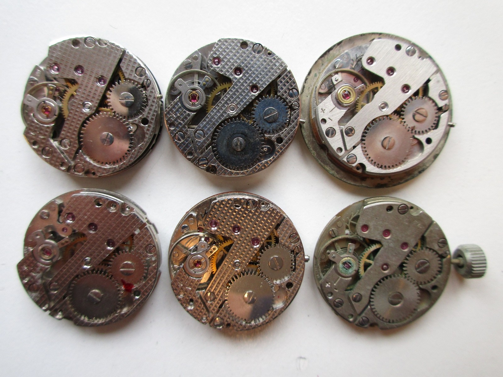 FE France Ebauche cal. 233-60 watch movements – 6 pcs for parts
