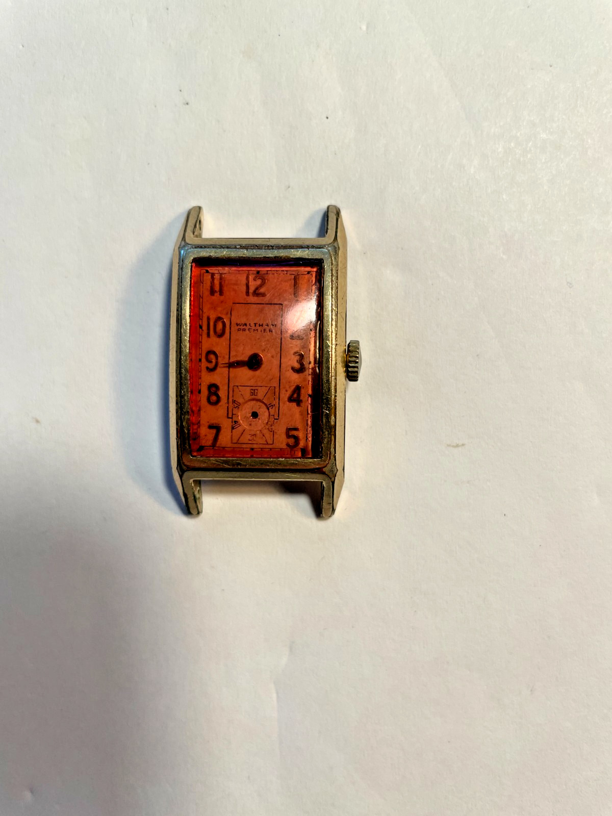 Vintage Waltham Crescent Street Wrist Watch Movement