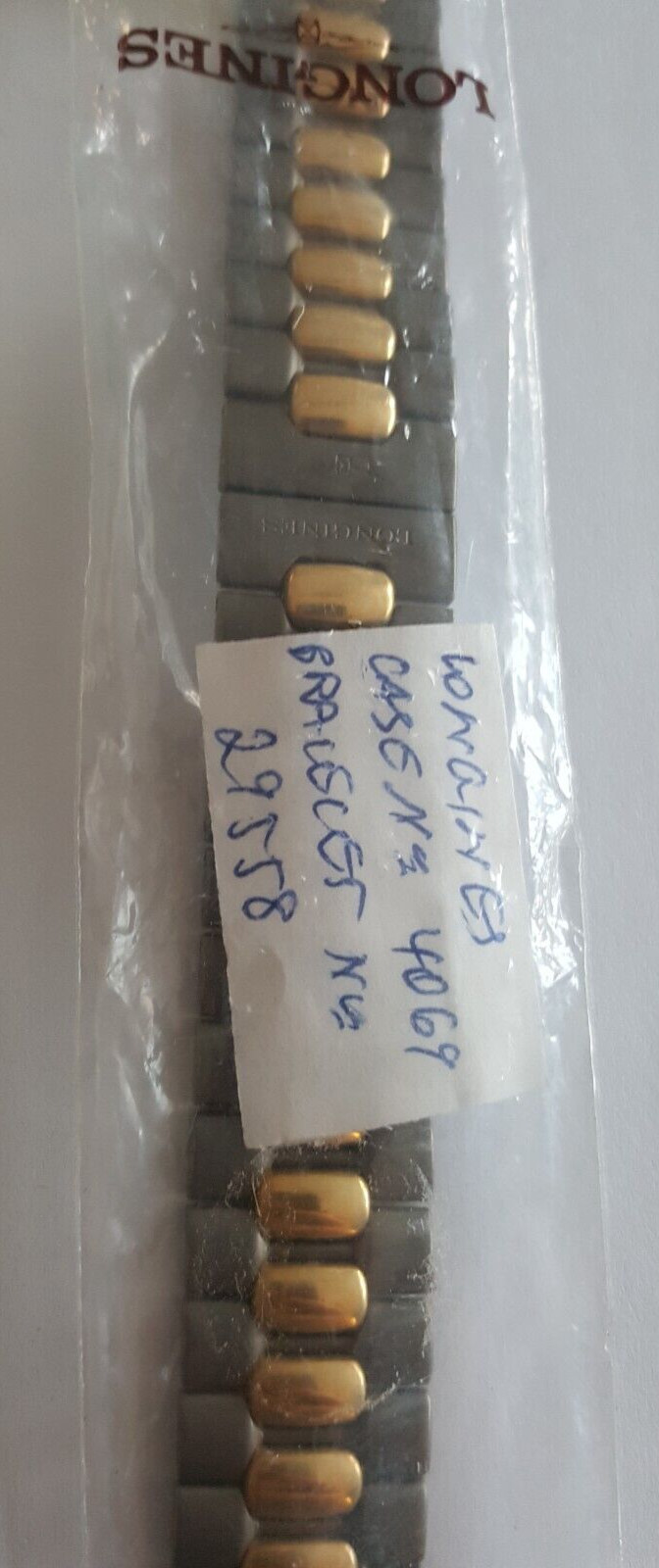 Longines Titanium-Gold Plated Watch Bracelet Number 29558