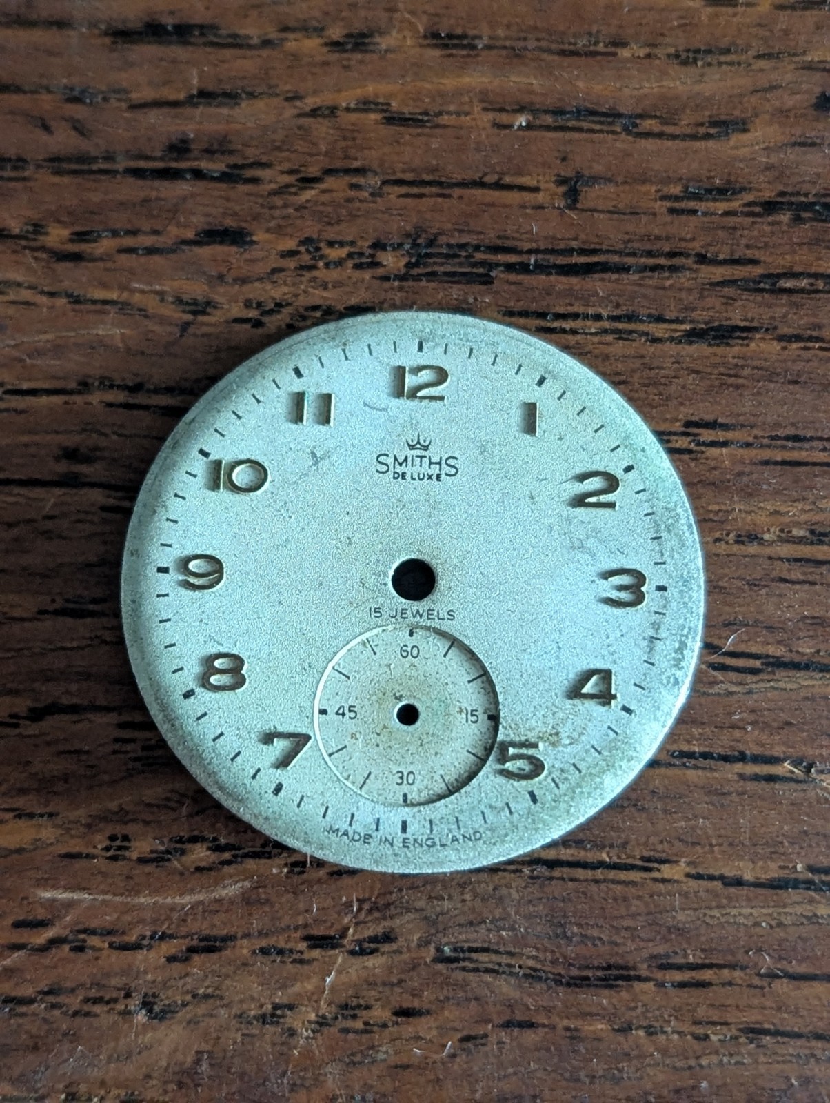 Smiths DeLuxe Watch Dial, Everest Range, Used Condition, 29mm #P23