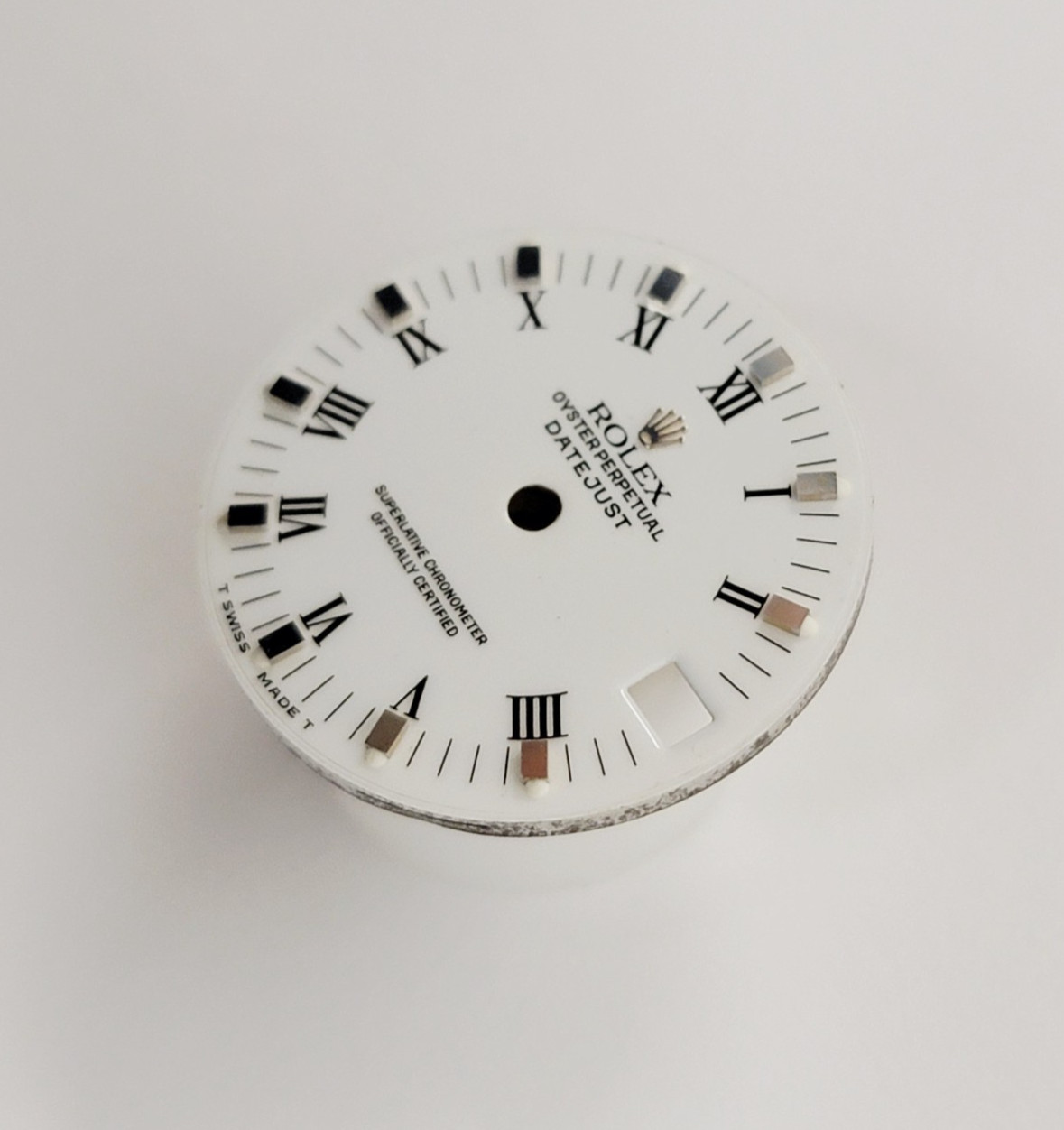Genuine Rolex Dial Ceramic White Roman 31mm Datejust 68270, 78240, 178240