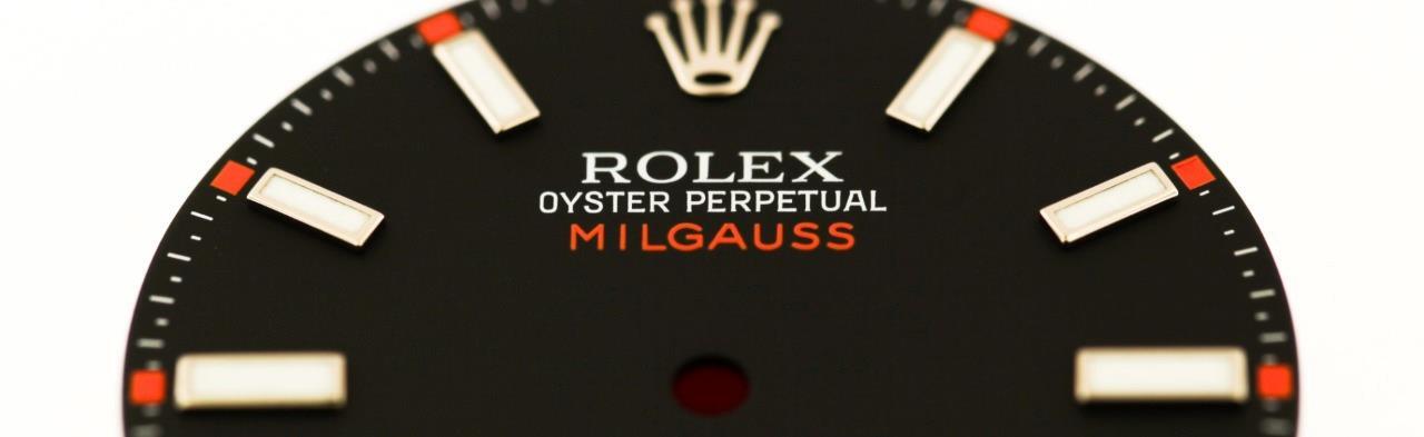 Original Men’s Rolex Milgauss 116400 40mm Matte Black Luminous Stick S/S #C22