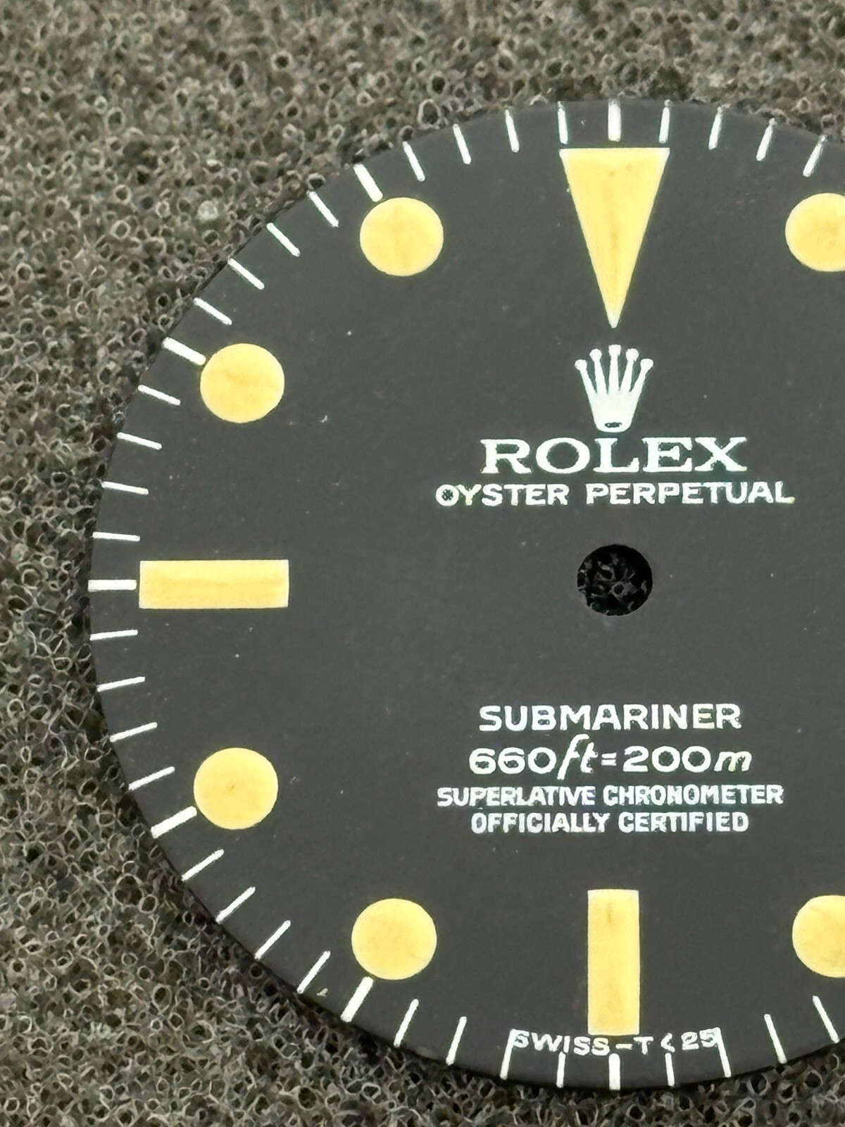 Rolex Vintage Sunmariner For Model 5513 600ft. Beautiful Original Dial