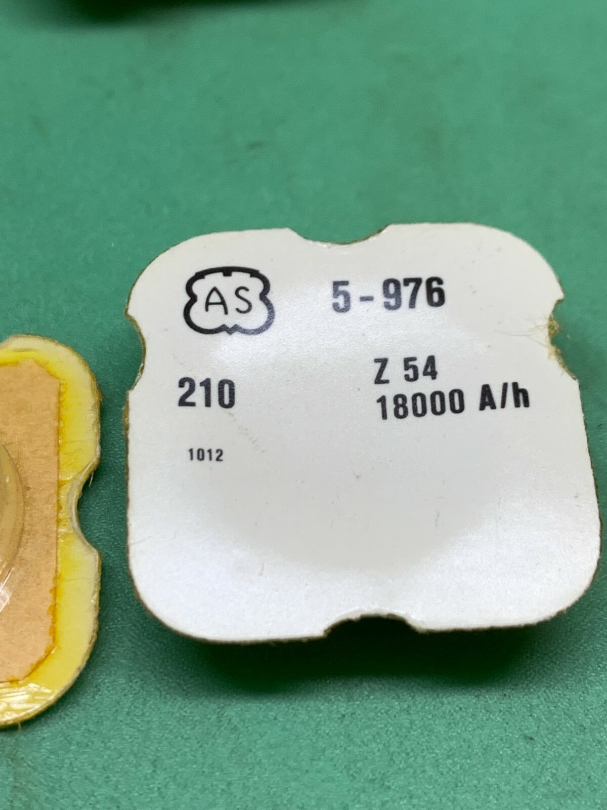 AS Cal 976 1012 Part 210 Third Wheel And Pinion NOS