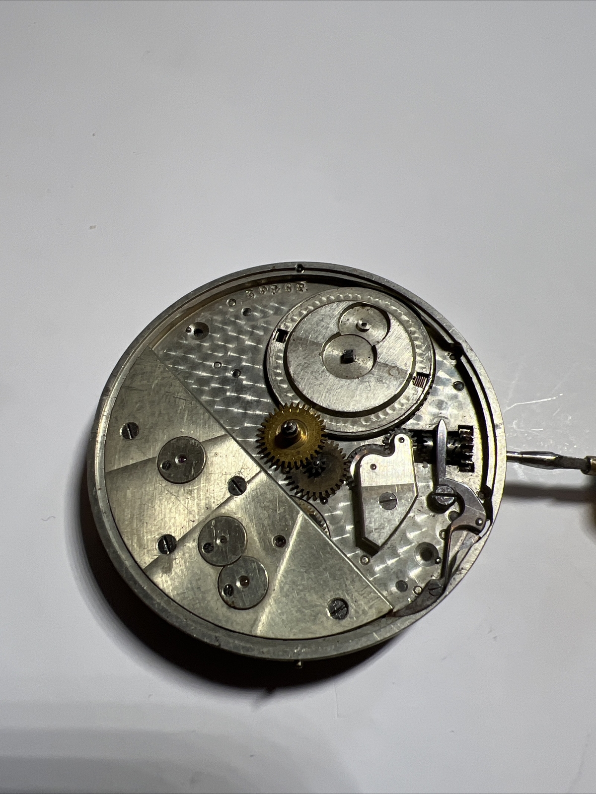 Pocket watch movement Jules Huguenin Locle Tooth Wolf Full Jevels Swis Mens