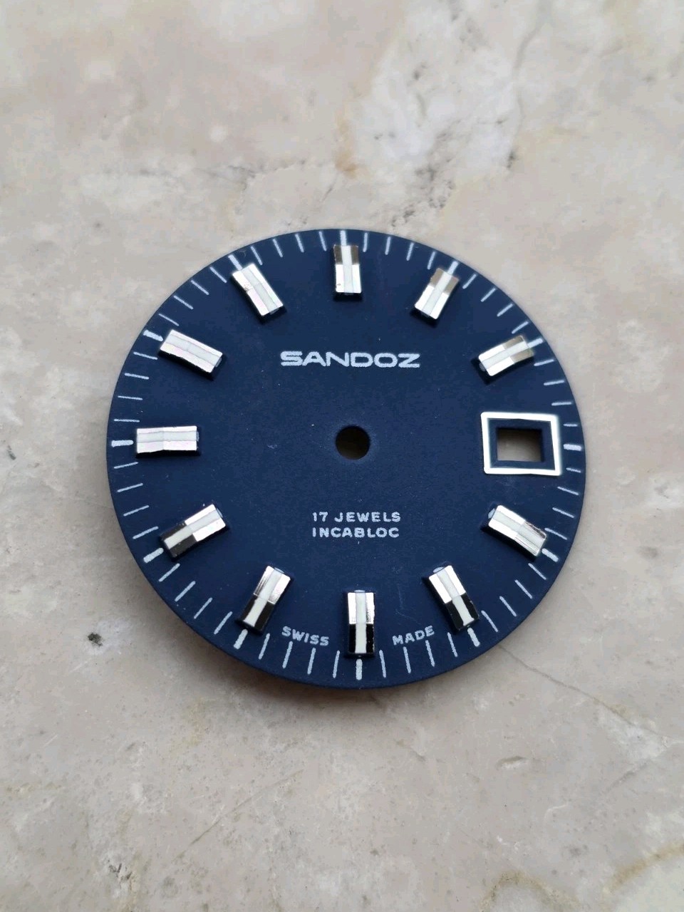SANDOZ Watch Dial NEW – Wrist Watch Dial NOS 27.9mm