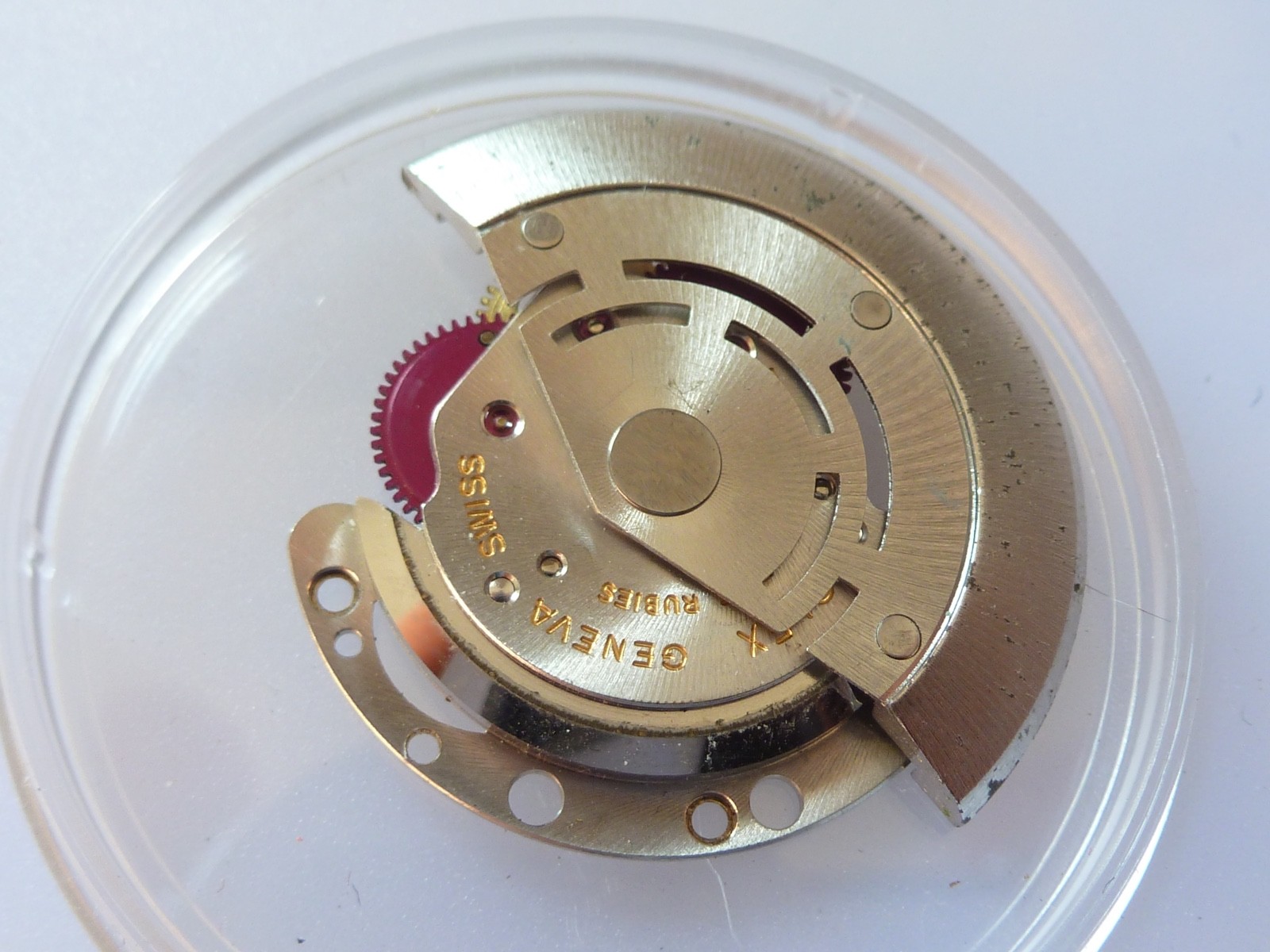 GENUINE Authentic Rolex Rotor + bridge 1520 perfect condition completely & screw
