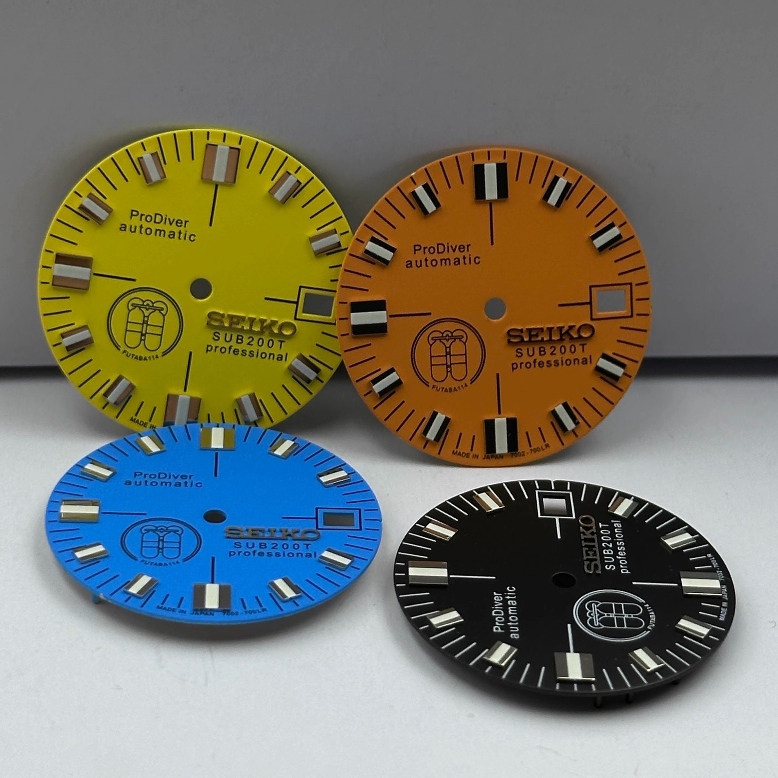 28.5mm Watch Dial Green Luminous Date Fit NH35/NH36 Movement