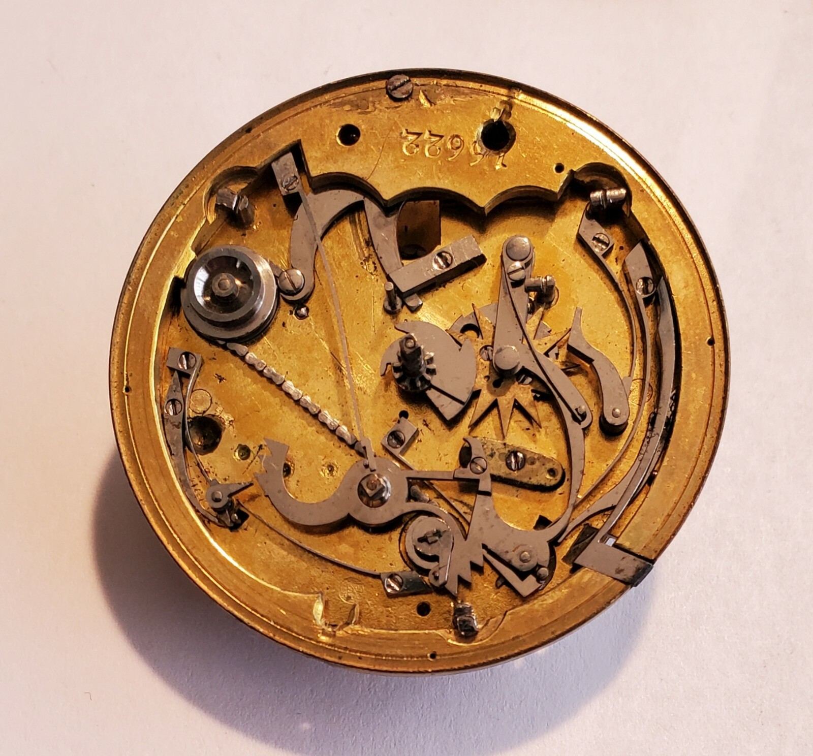 Antique 18th Century Eardley Norton London 44mm Verge Fusee Repeater Movement