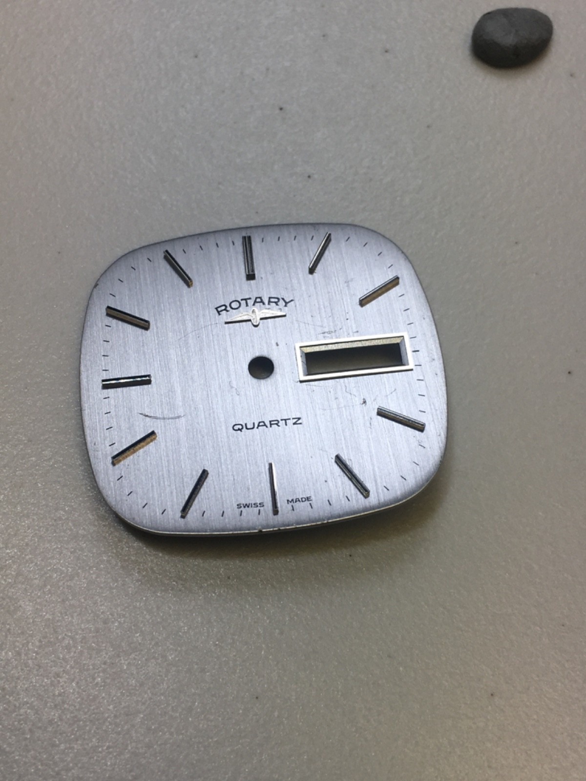Rotary Vintage Wrist Watch White Dial New Old Stock Cal ESA 952.121 Mark on Dial