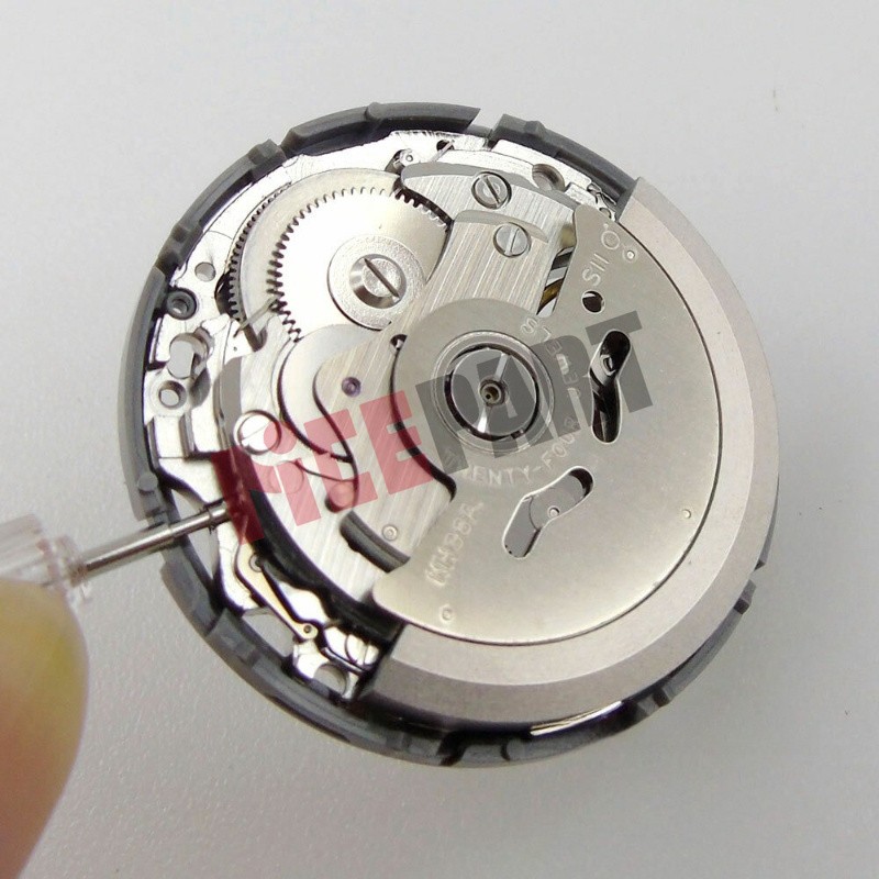 24 jewels Japan NH38A Automatic Watch Movement Skeleton movement
