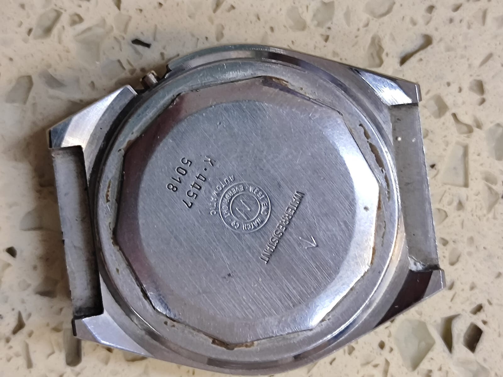 ETA 2846 with West End Watch – -Not work Incomplete Movement for parts