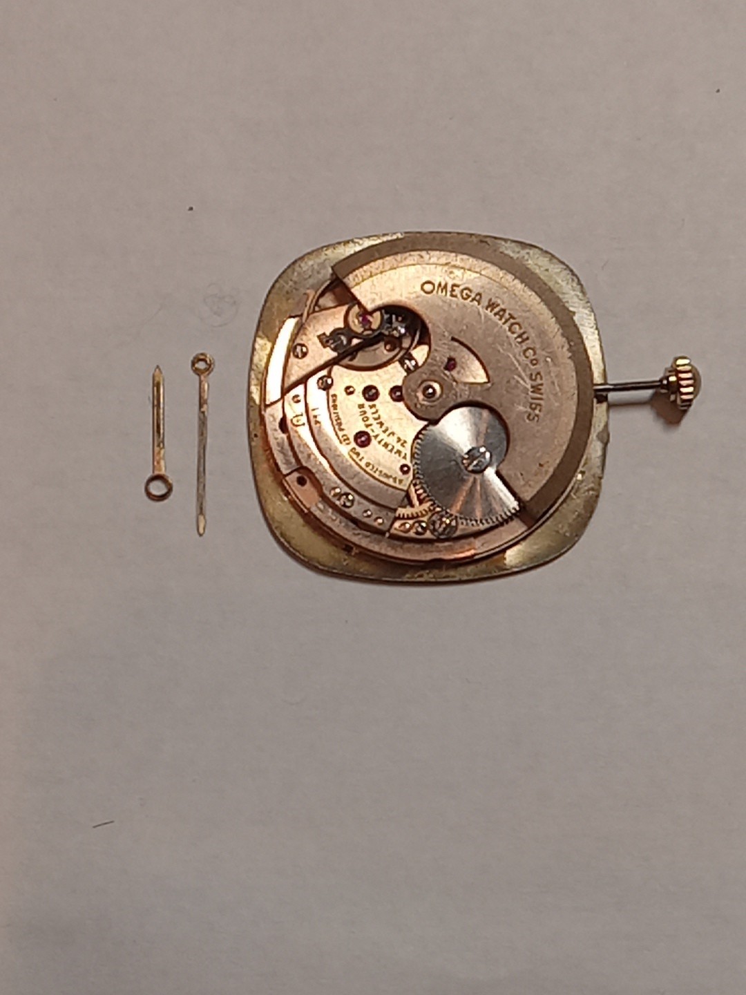 Omega Watch Movement Automatic Cal 711 Swiss 24 Jewels Mens