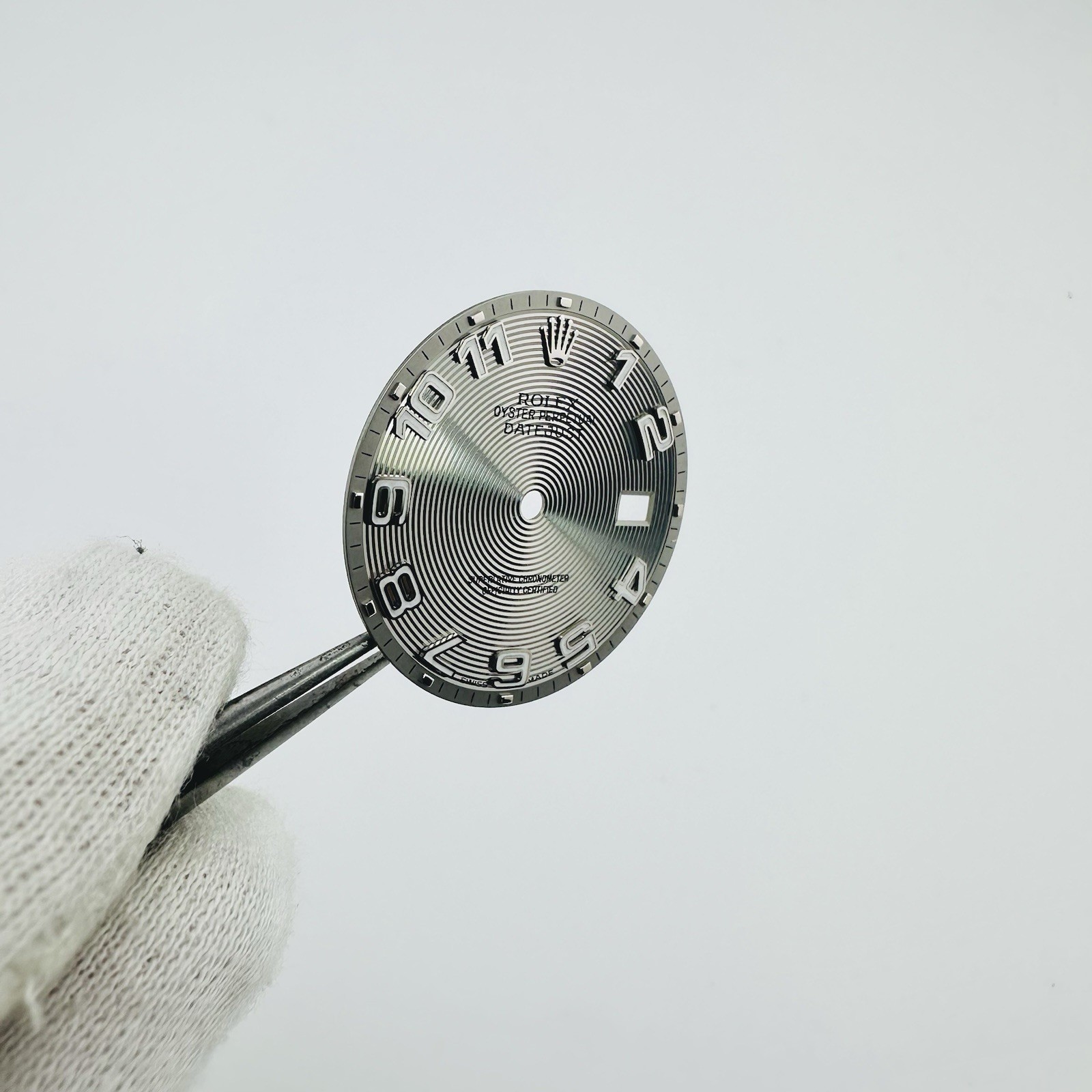 EXC Rolex Silver Concentric Arabic Dial 36mm Datejust 16030 16014 16220 16234