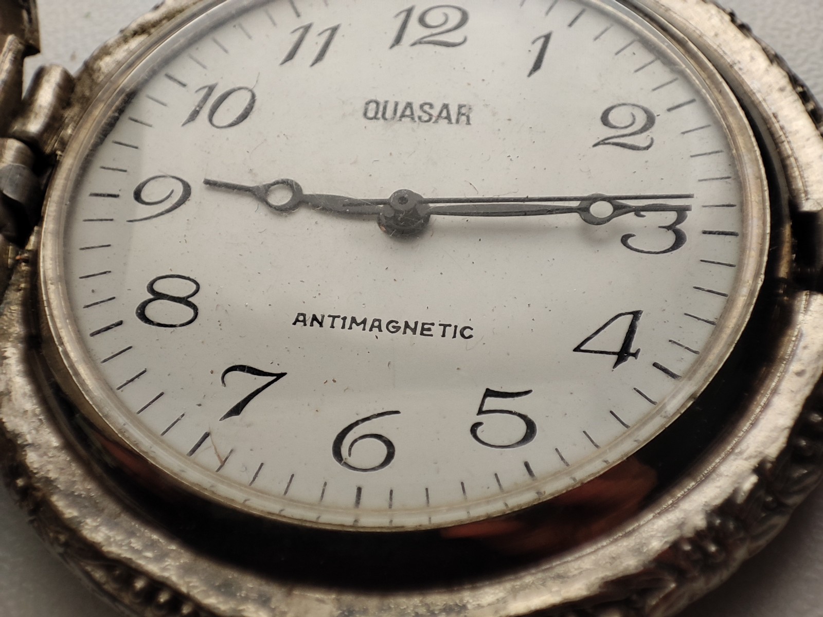 Rugby pocket Watch quasar – 46.5 mm – for parts and spares