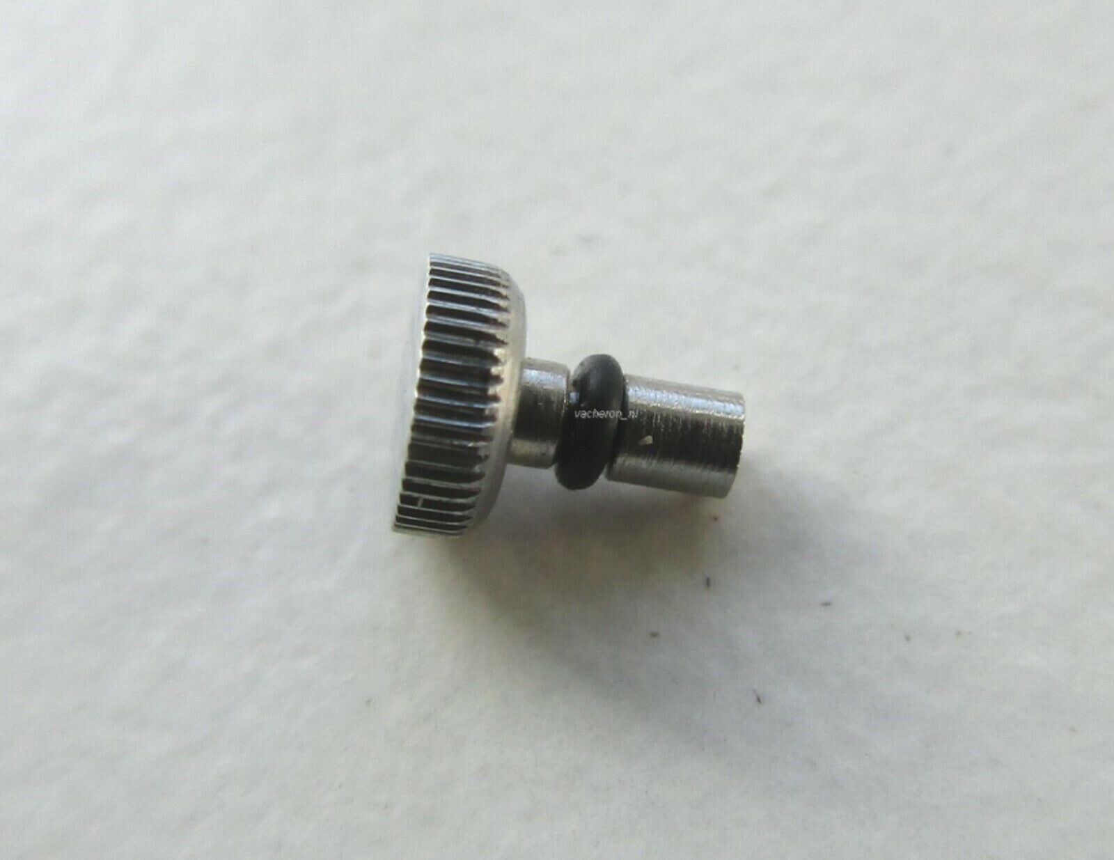 IWC Swiss steel watch crown watertight seal tap 0.9 mm diam 3.5 mm height 4.5 mm